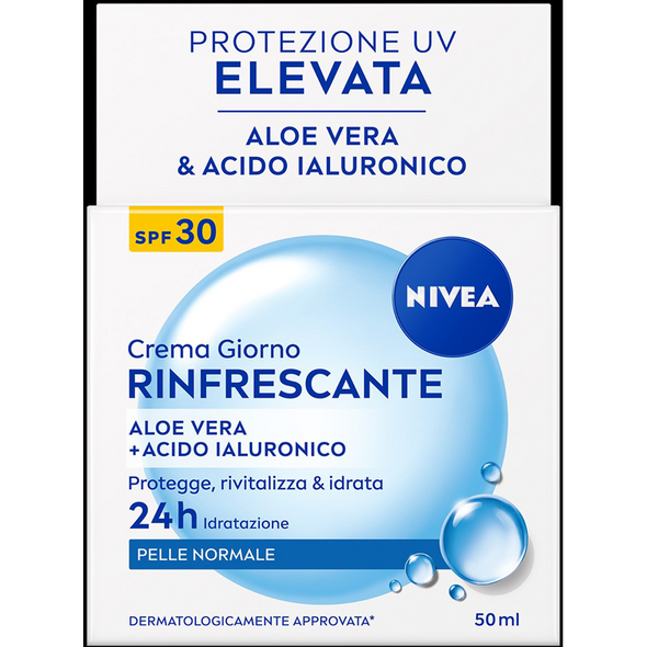 NIVEA VISO CREMA GIORNO RINFRESCANTE SPF30 PELLE NORMALE 50 ML