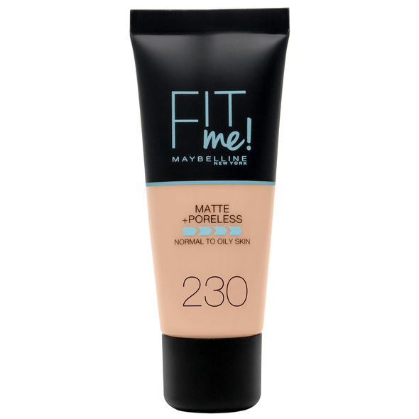 MAYBELLINE FONDOTINTA FIT ME MATTE+PORELESS 230 NATUR BUFF