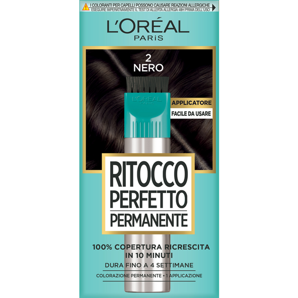 L'OREAL RITOCCO PERFETTO PERMANENTE CON APPLICATORE 2 NERO 
