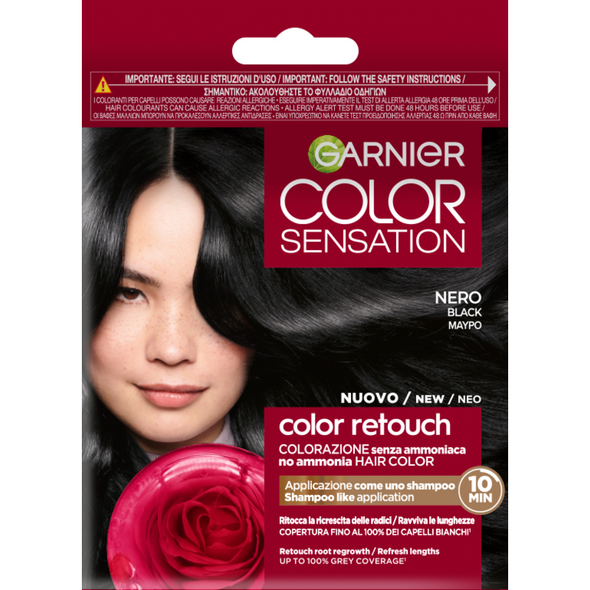 GARNIER COLOR SENSATION COLOR RETOUCH SENZA AMMONIACA NERO   