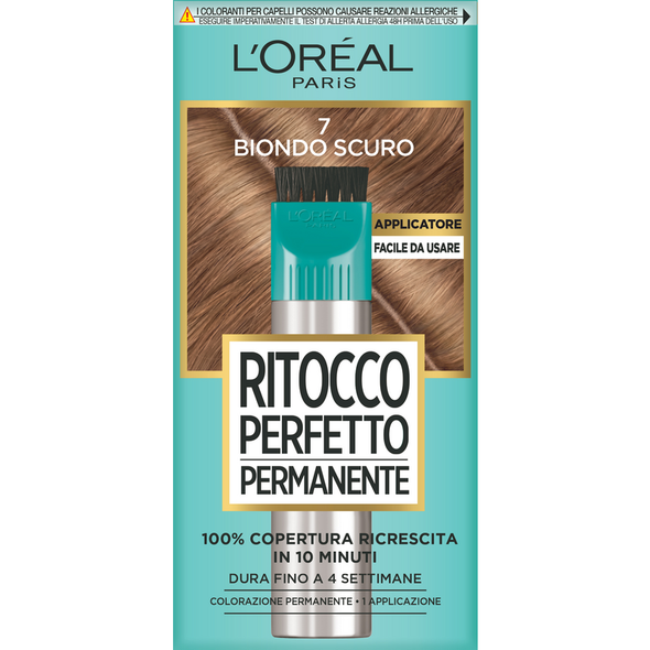 L'OREAL RITOCCO PERFETTO PERMAMENTE CON APPLICATORE 7 BIONDO SCURO 