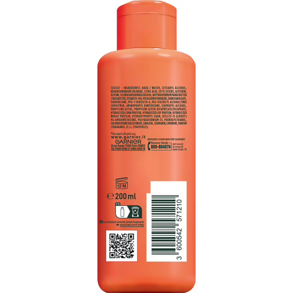 FRUCTIS TRATTAMENTO RIPARA & RINFORZA KERATIN FILLER 200 ML