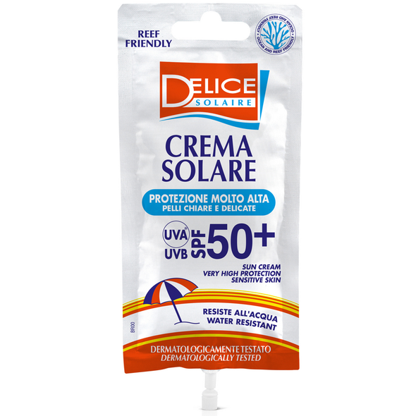 DELICE SOLAIRE CREMA SOLARE SPF50+ BUSTINA 50 ML