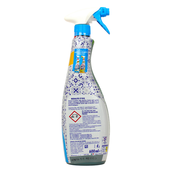 ACE SPRAY SGRASSATORE BAGNO CON ANTICALCARE SENZA CANDEGGINA ORCHIDEA e GELSOMINO 600 ML