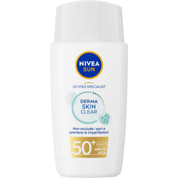 NIVEA SOLARE UV VISO SPECIALIST DERMASKIN CLEAR FP50+ 40 ML