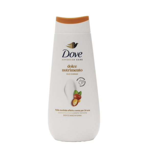 DOVE DOCCIA DOLCE NUTRIMENTO CON OLIO D'ARGAN 225 ML