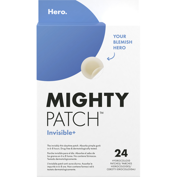 HERO MIGHTY INVISIBLE+ PATCH 24 CEROTTI ANTI ACNE DIURNO 