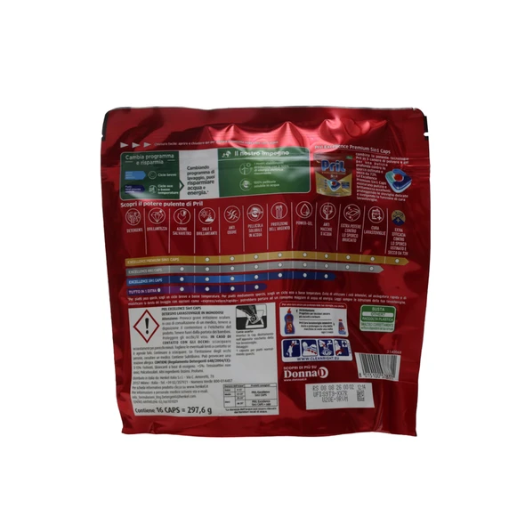 PRIL DETERSIVO LAVASTOVIGLIE EXCELLANCE PREMIUM 5in1 16 CAPS
