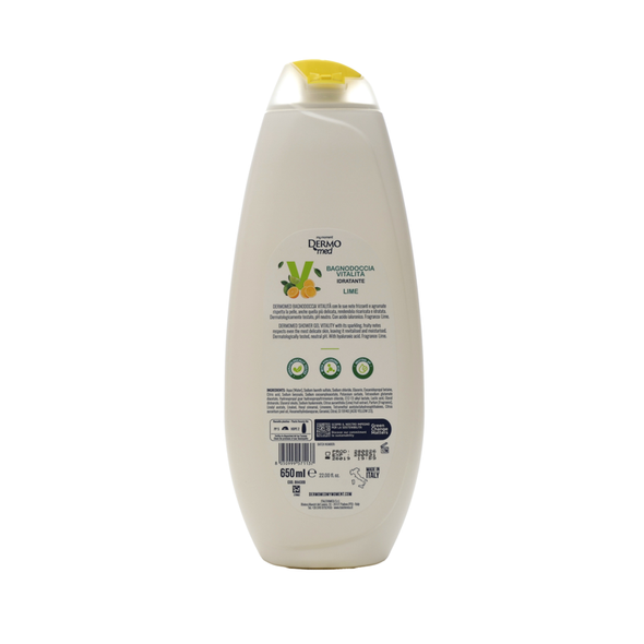 DERMOMED BAGNODOCCIA VITALITA' LIME IDRATANTE 650 ML 