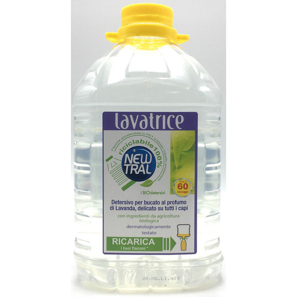 NEUTRAL BIO LAVATRICE RICARICA PROFUMO DI LAVANDA 60 LAVAGGI 3000 ML   