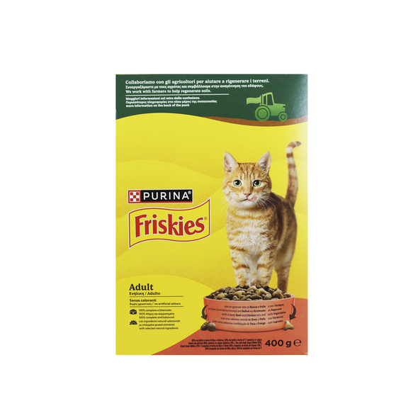 FRISKIES GATTI CROCCHETTE MANZO-POLLO-VERDURE 400 GRAMMI