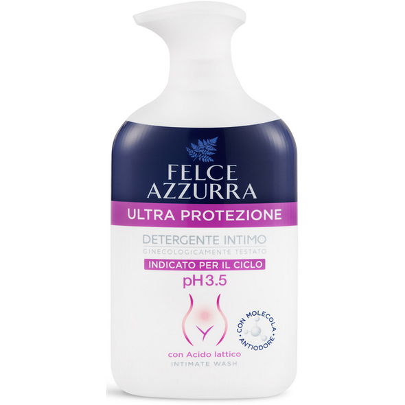 FELCE AZZURRA DETERGENTE INTIMO ULTRA PROTEZIONE pH3.5 INDICATO PER IL CICLO 250 ML