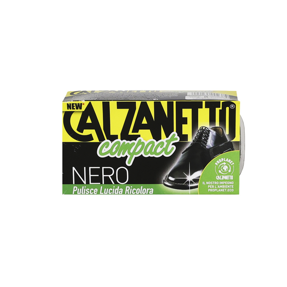 CALZANETTO COMPACT SPUGNA AUTOLUCIDANTE NERO    