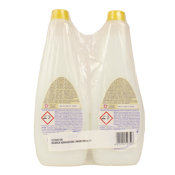 CHANTECLAIR SGRASSATORE RICARICA LIMONE 2 PEZZI DA 600 ML 