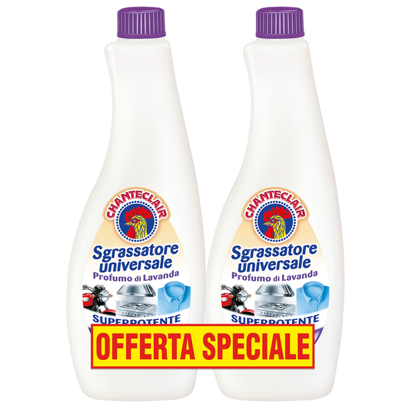 CHANTECLAIR SGRASSATORE RICARICA LAVANDA 2 PEZZI DA 600 ML
