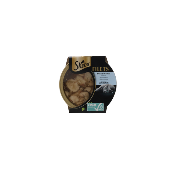 SHEBA FILETS PESCE BIANCO LATTINA 60 grammi