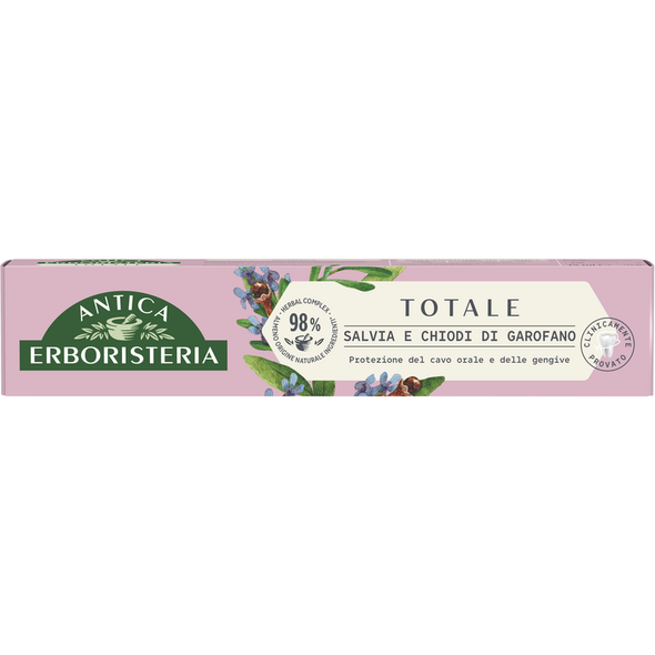 ANTICA ERBORISTERIA DENTIFRICIO TOTALE SALVIA e CHIODI DI GAROFANO 75 ML