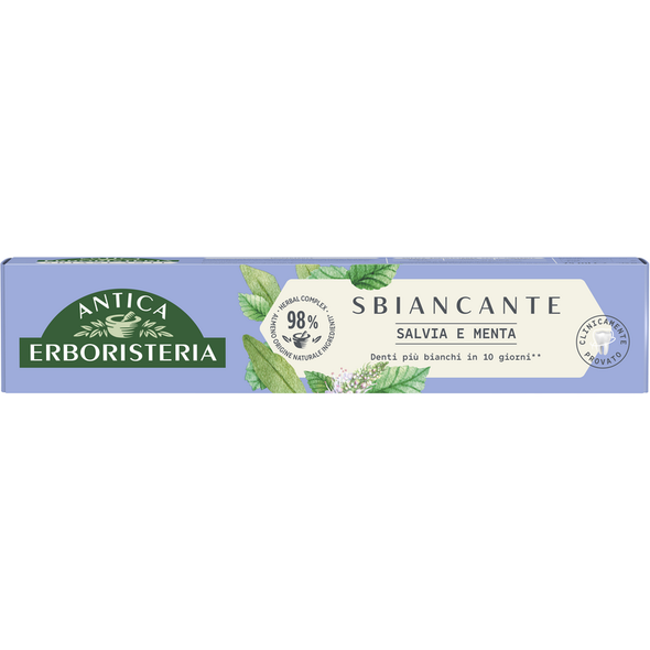 ANTICA ERBORISTERIA DENTIFRICIO SBIANCANTE SALVIA e MENTA 75 ML