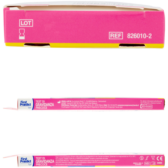FIRST PRAEDICT 2 TEST DI GRAVIDANZA PRECOCE