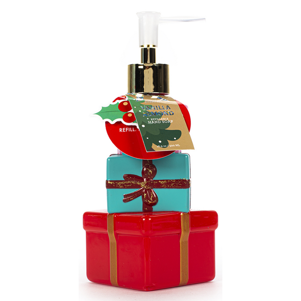 TRI COASTAL SAPONE LIQUIDO SAGOMATO REGALI ROSSOeAZZURRO 500 ML 