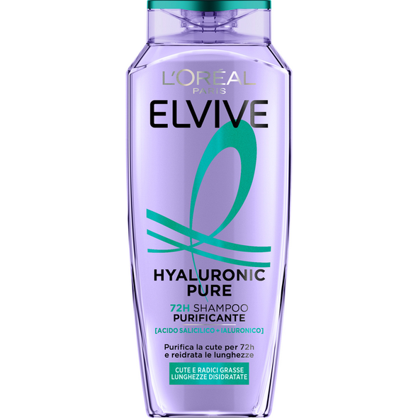 ELVIVE SHAMPOO HYALURONIC PURE PURIFCANTE 250 ML