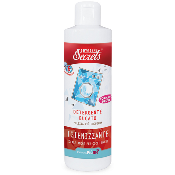 SECRETS DETERGENTE BUCATO IGIENIZZANTE CICLI BREVI 6 TRATTAMENTI 235 ML 