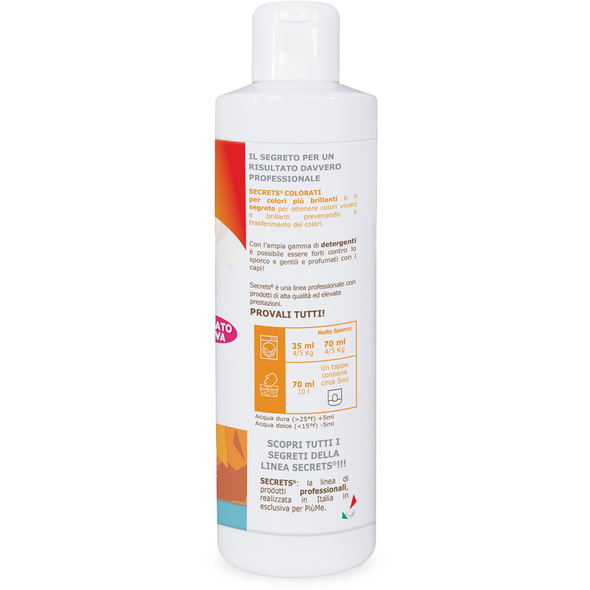 SECRETS DETERGENTE BUCATO COLORATI CICLI BREVI 6 TRATTAMENTI 235 ML 