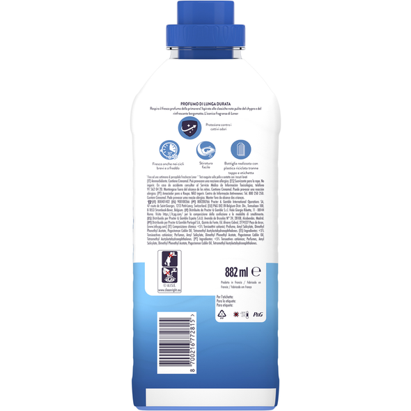 LENOR AMMORBIDENTE CONCENTRATO RISVEGLIO PRIMAVERILE 42 LAVAGGI 882 ML  