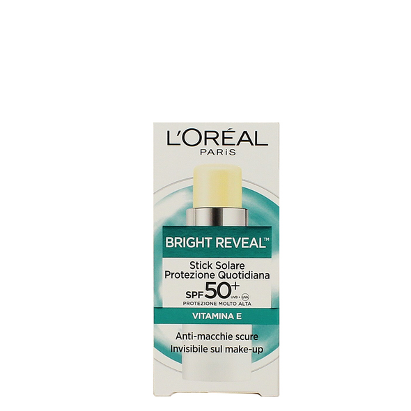 L'OREAL BRIGHT REVEAL STICK VISO SPF50+ RIDUCE LE MACCHIE SCURE DELLA PELLE 9 ML
