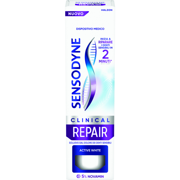 SENSODYNE DENTIFRICIO CLINICAL REPAIR ACTIVE WHITE 75 ML 