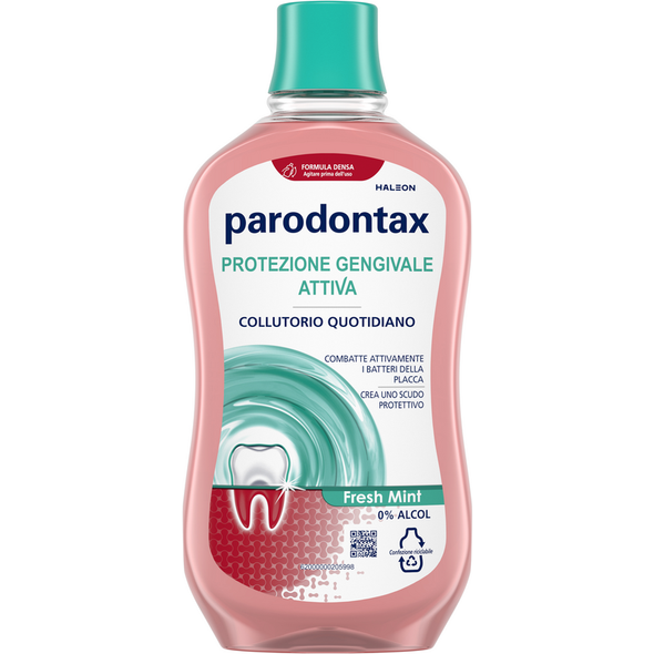 PARODONTAX COLLUTORIO PROTEZIONE GENGIVALE ATTIVA FRESH MINT 500 ML  