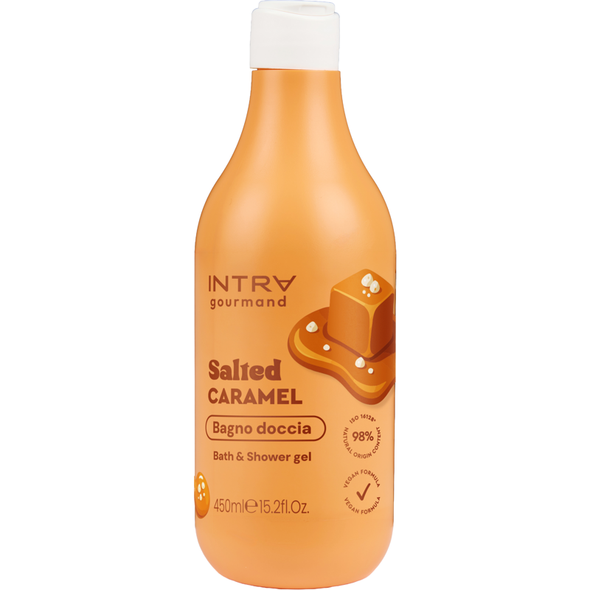 INTRA GOURMAND BAGNODOCCIA SALTED CARAMEL 450 ML   