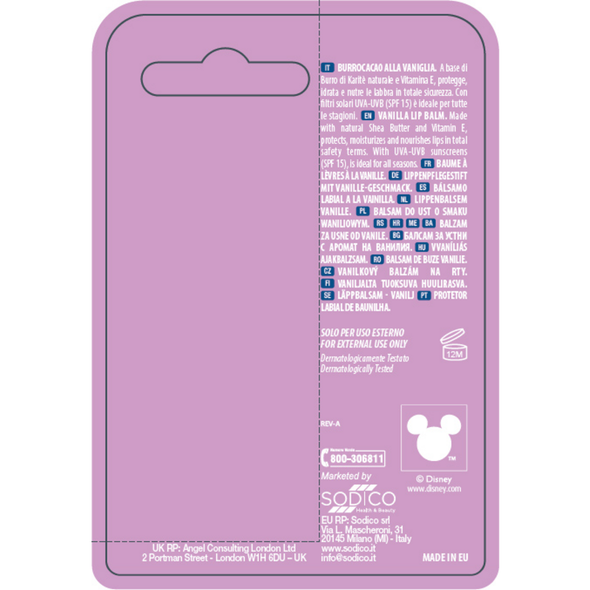 NATURAVERDE KIDS STITCH BURROCACAO SPF15 VANIGLIA 5,0 ML  