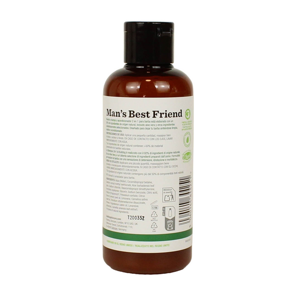 BULLDOG ORIGINAL SHAMPOO PER BARBA 2in1 CON ALOE 200 ML