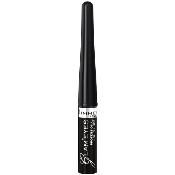 RIMMEL EYE LINER LIQUIDO GLAM'EYES N.1 BLACK GLAMOUR