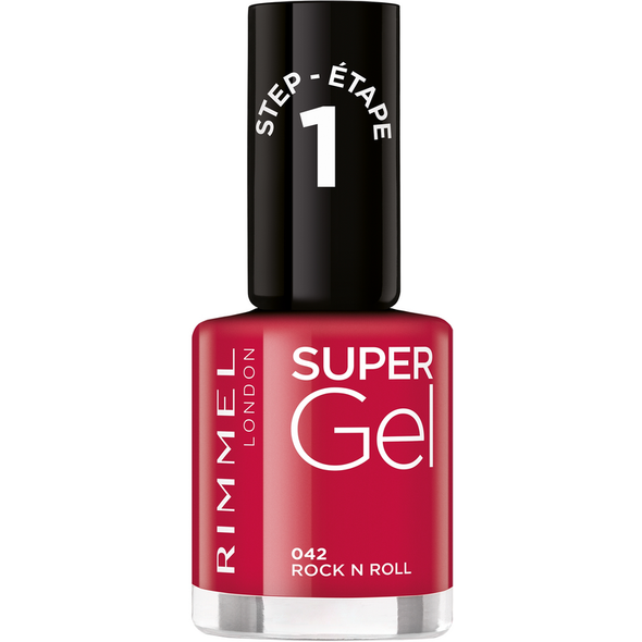 RIMMEL SMALTO SUPER GEL LUNGA DURATA N.42 ROCK N ROLL 