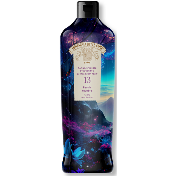 COMPAGNIA DELLE INDIE BAGNO SCHIUMA PROFUMATO 13 PEONIA E AMBRA 500 ML