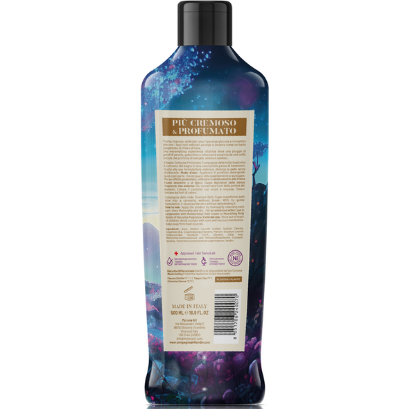 COMPAGNIA DELLE INDIE BAGNO SCHIUMA PROFUMATO 13 PEONIA E AMBRA 500 ML