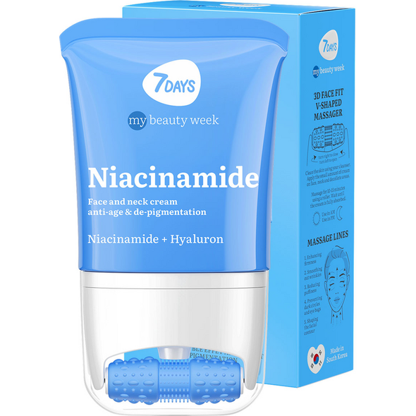 7 DAYS FACE AND NECK NIACINAMIDE CREAM ANTI AGE & DE PIGMENTATION  80 ML 