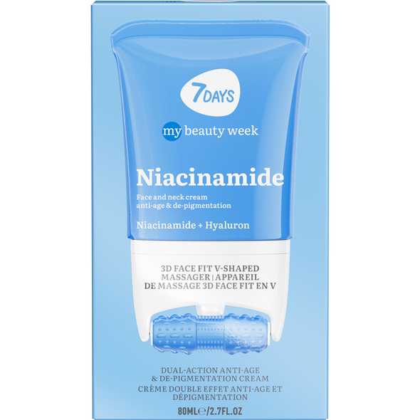 7 DAYS FACE AND NECK NIACINAMIDE CREAM ANTI AGE & DE PIGMENTATION  80 ML 