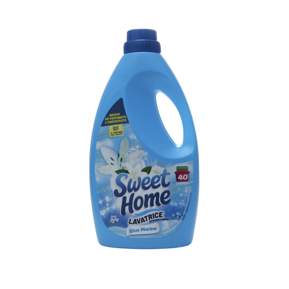 SWEET HOME DETERSIVO CONCENTRATO BUCATO A MANO E LAVATRICE BLUE MARINE 40 LAVAGGI 2 LITRI