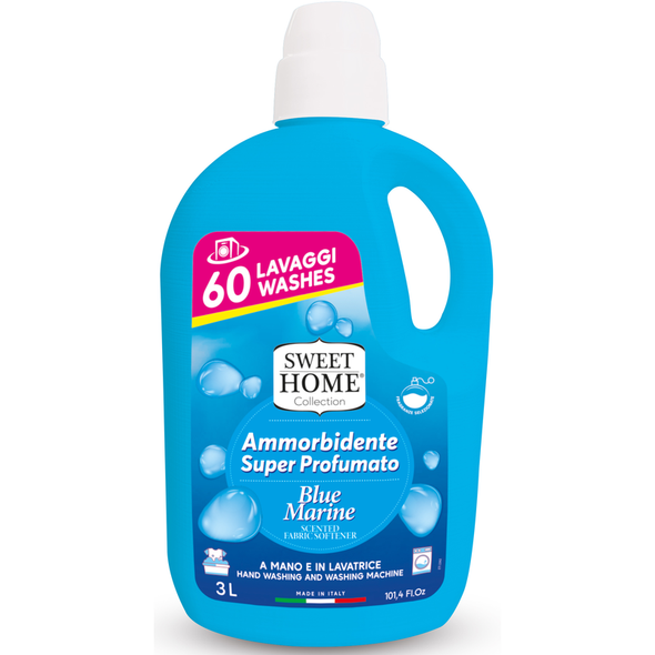 SWEET HOME AMMORBIDENTE SUPER PROFUMATO BLUE MARINE 60 LAVAGGI 3 LITRI