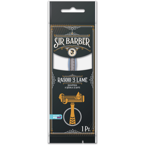 SIR BARBER RASOIO TRILAMA 1 PEZZO