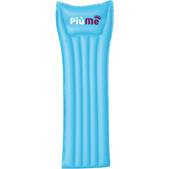 PIUME MATERASSINO DA MARE E PISCINA GONFIABILE colore azzurro