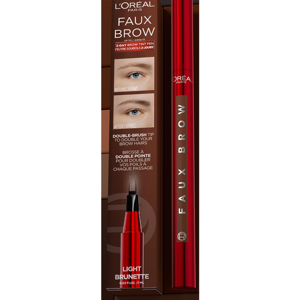 L'OREAL PENNA SOPRACCIGLIA FAUX BROW LIGHT BRUNETTE