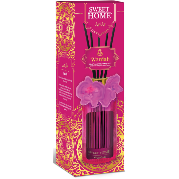 SWEET HOME LINEA ARABA CONFEZIONE PROFUMATORE AMBIENTE A BASTONCINI LAYALI WARDAH 200 ML