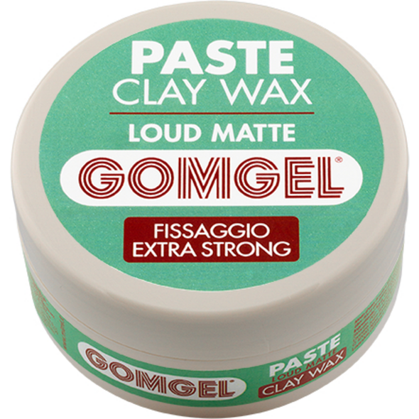 GOMGEL CERA CLAY WAX LOUD MATTE FISSAGGIO ESTRA STRONG 100 ML
