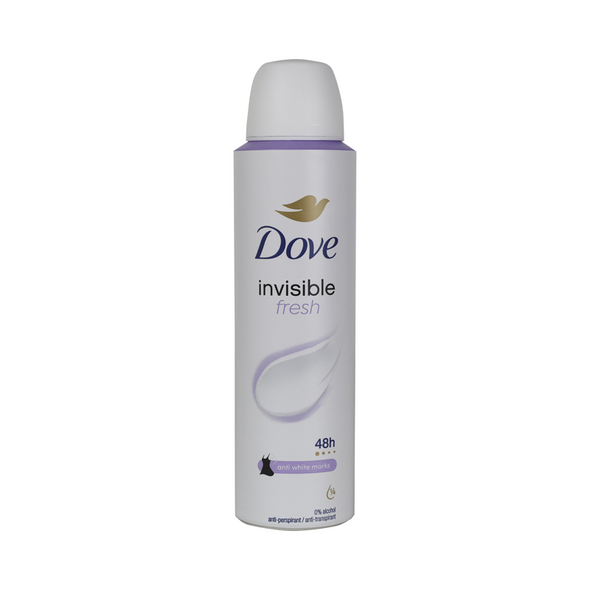 DOVE DEODORANTE INVISIBLE FRESH 48H SPRAY 150 ML  