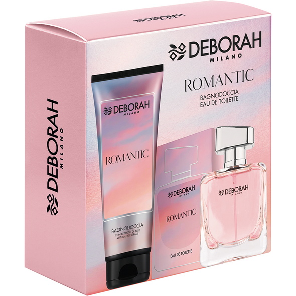 DEBORAH COFANETTO FRAGRANZE ROMANTIC EDT 100 ML + DOCCIASCHIUMA  250 ML