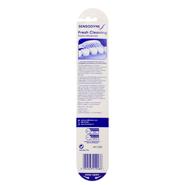 SENSODYNE SPAZZOLINO FRESH CLEANING SOFT
